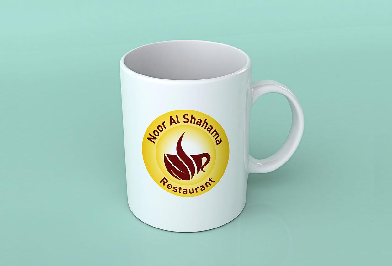 Cafeteria mug design in Dubai for NSR