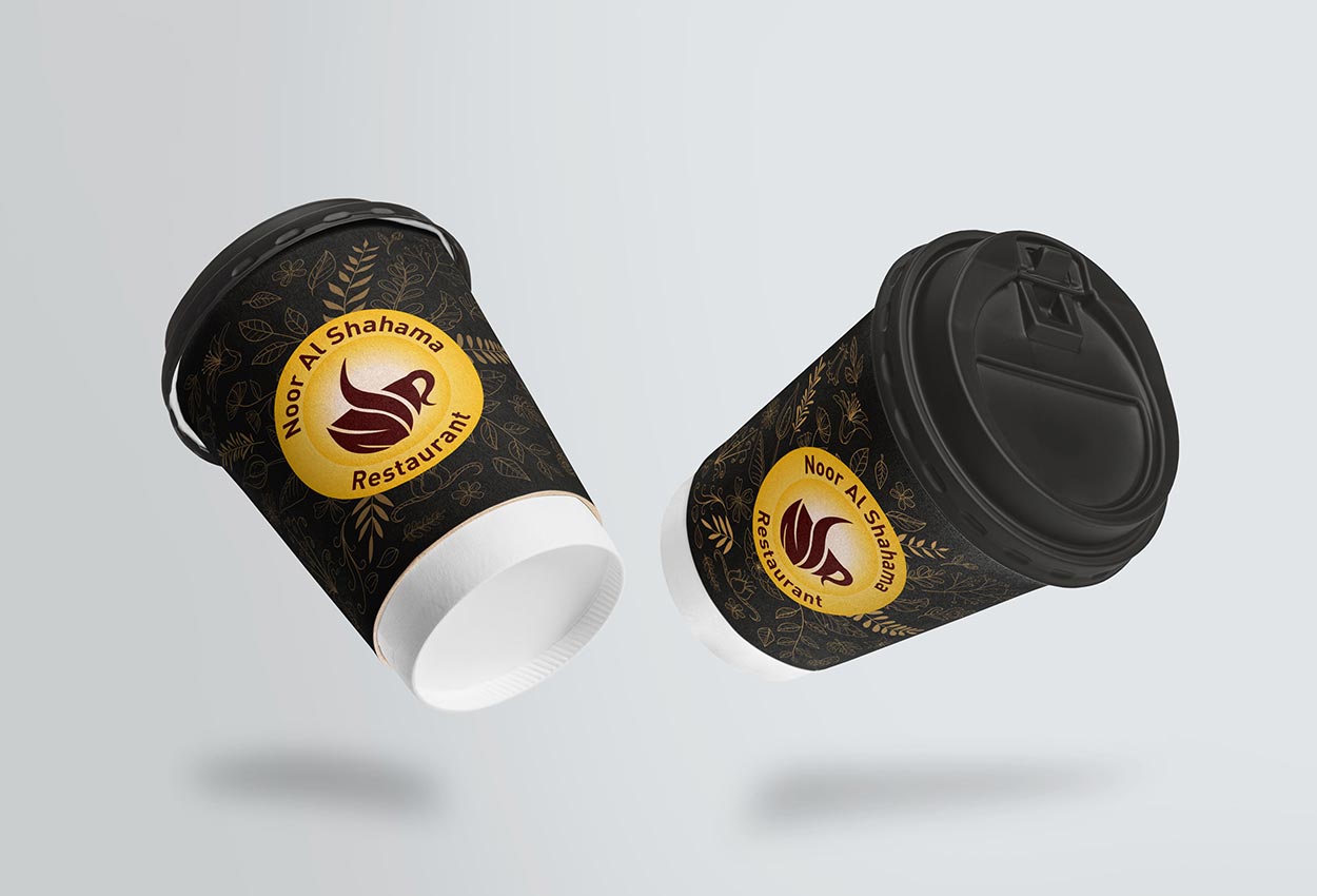 Restaurant glass Branding in Dubai