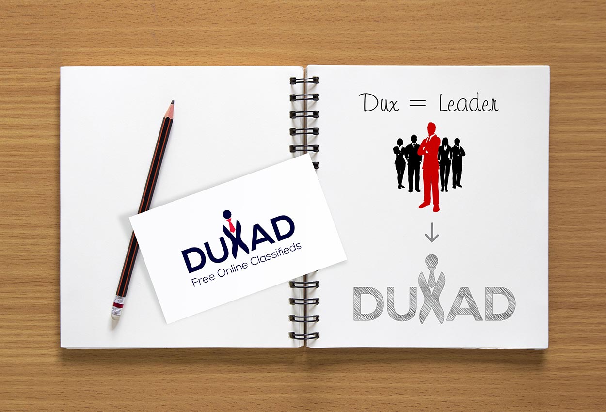 logo design in Dubai for Duxad Classified website