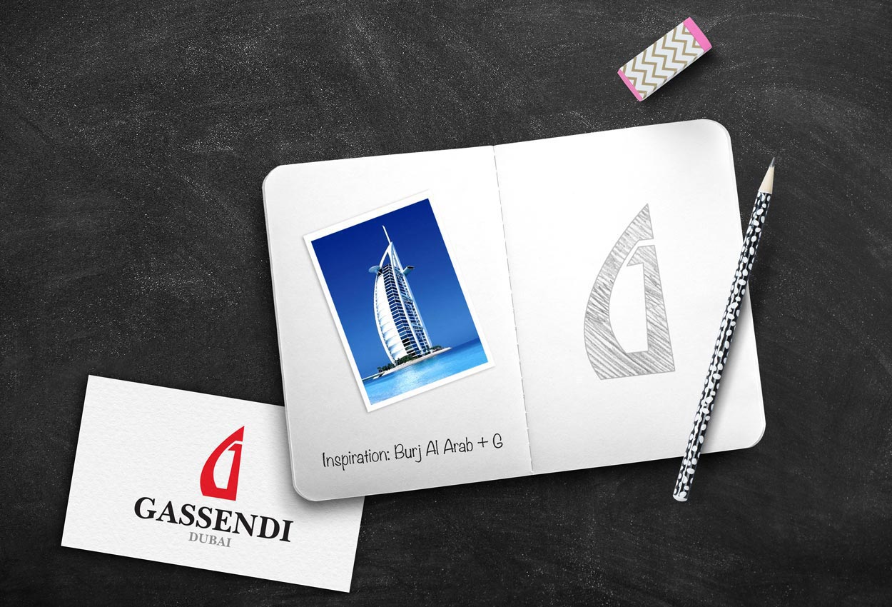 Gold trading Logo design for Gassendi