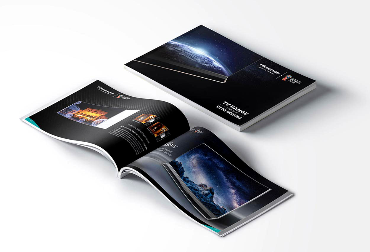 Television Catalogue Design of Hisense