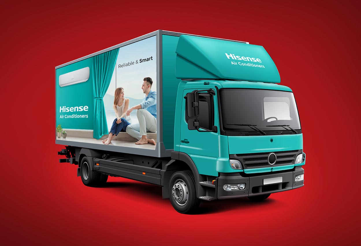 AC Vehicle Graphics for Hisense Truck