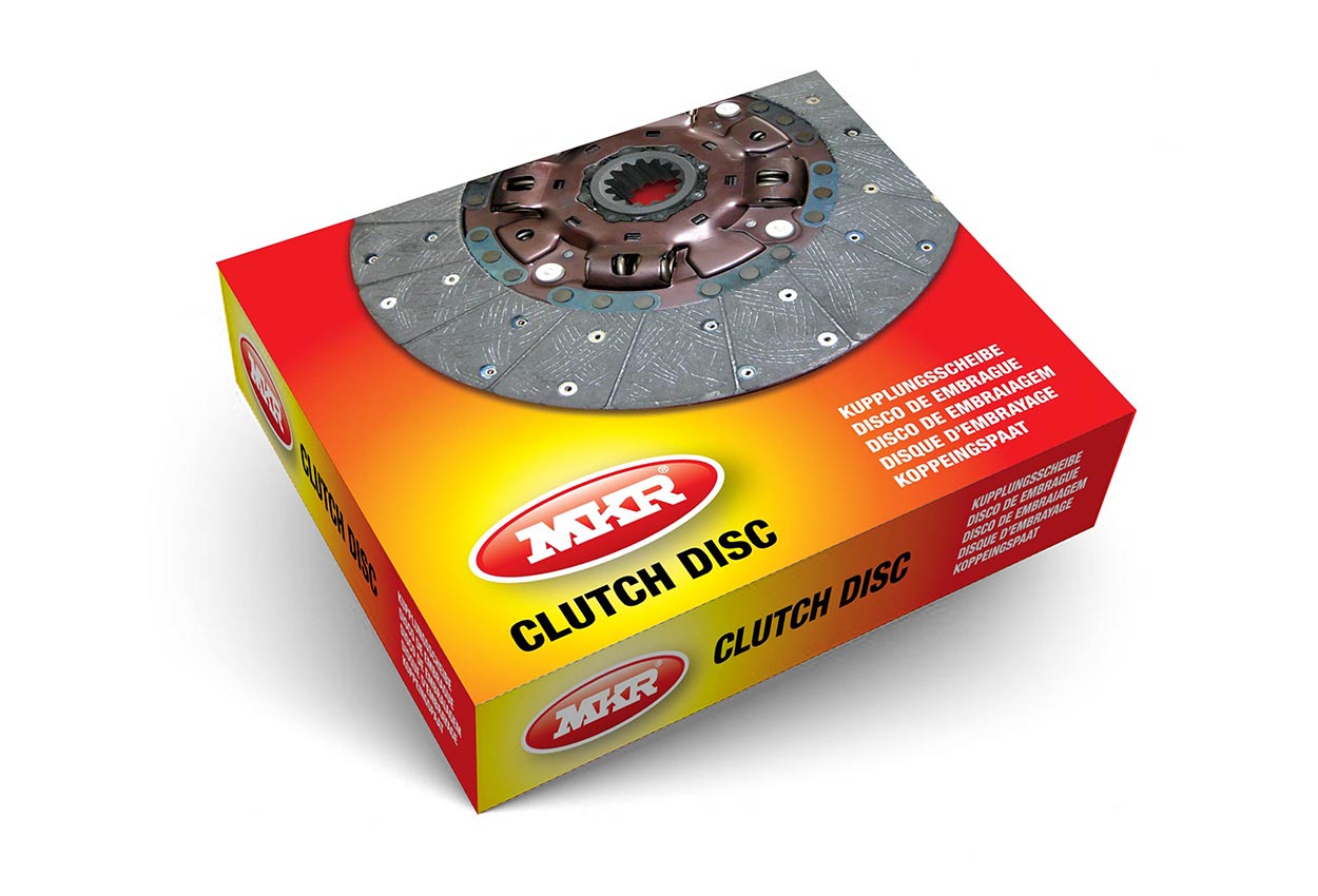 Automotive Genuine Parts Box design for clutch disc