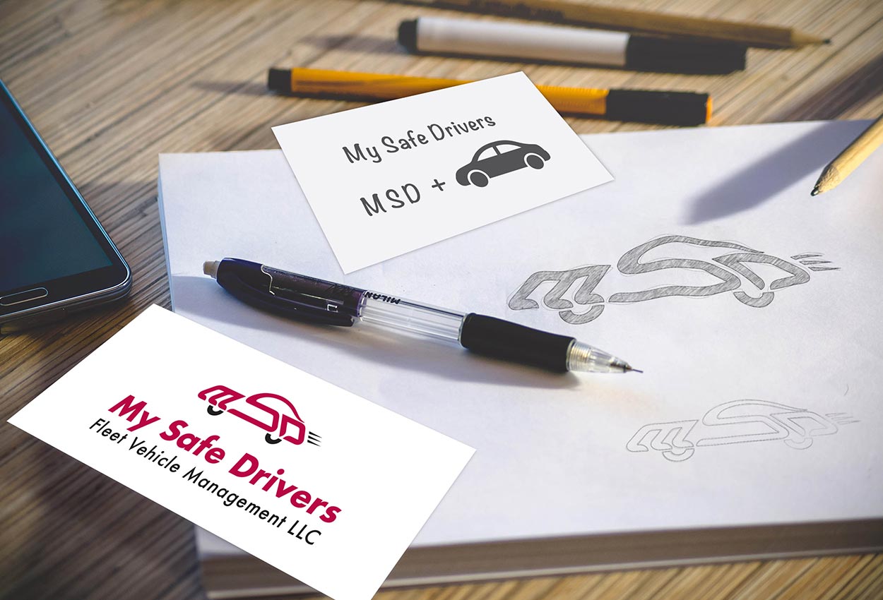 Fleet Vehicle Management Logo Design for MSD