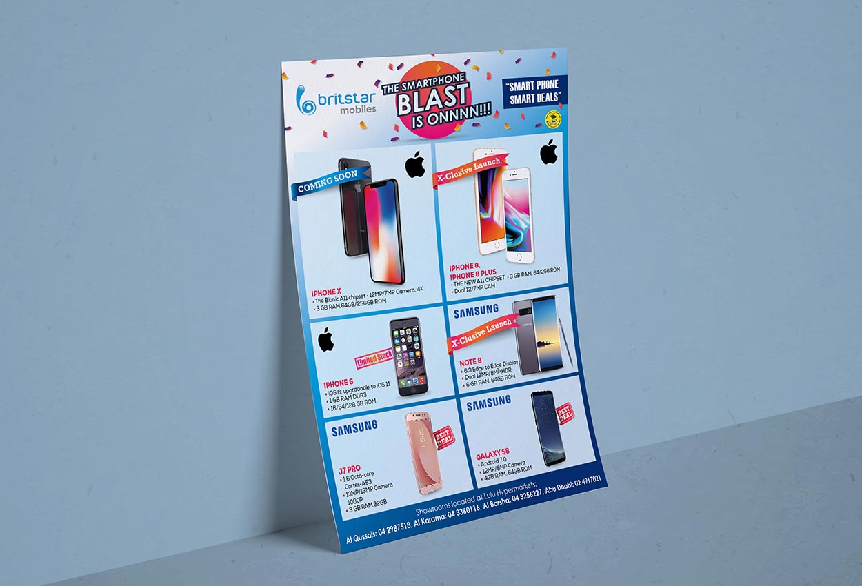 Mobile offer book designing in Dubai