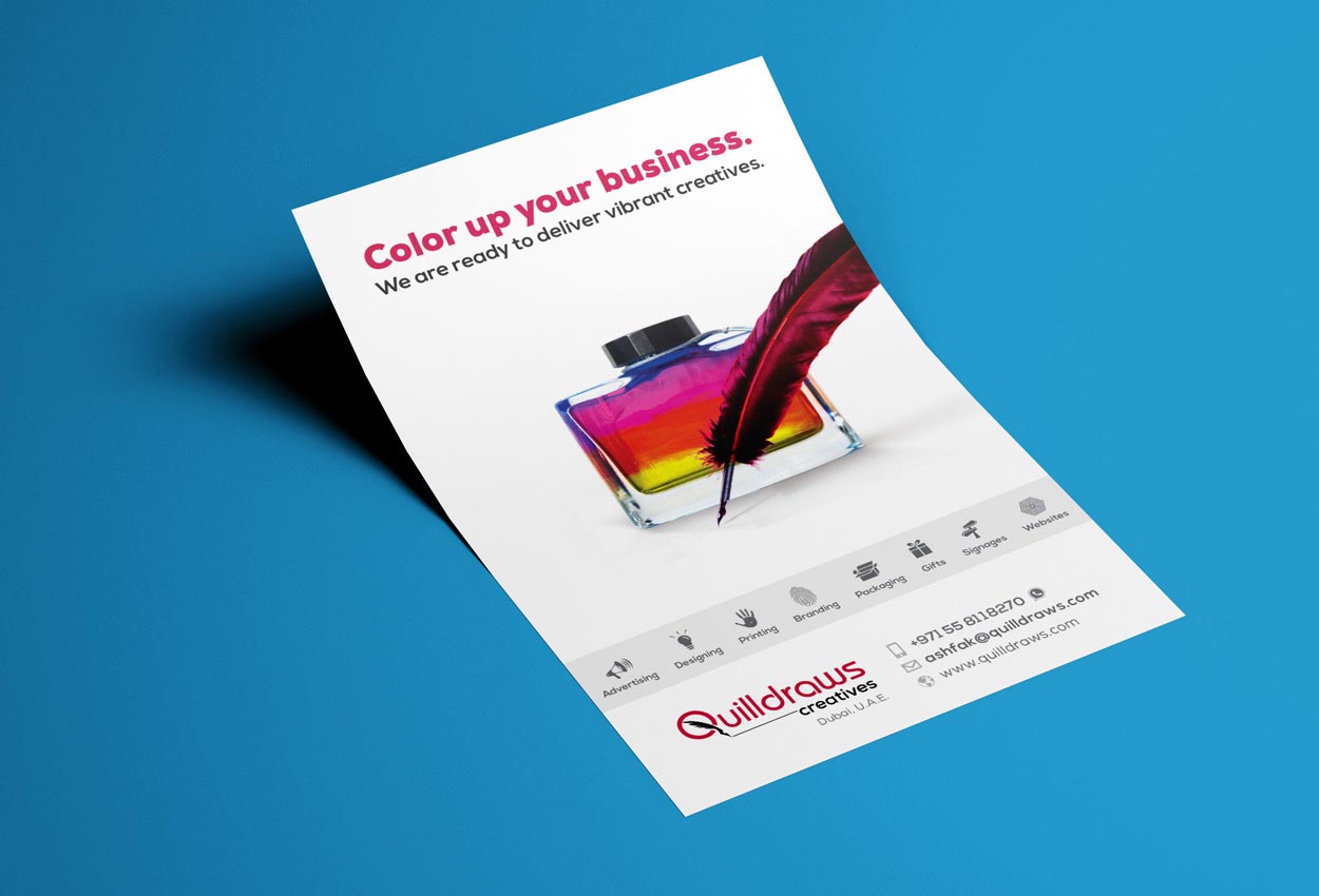 Advertising Flyer Design in Dubai