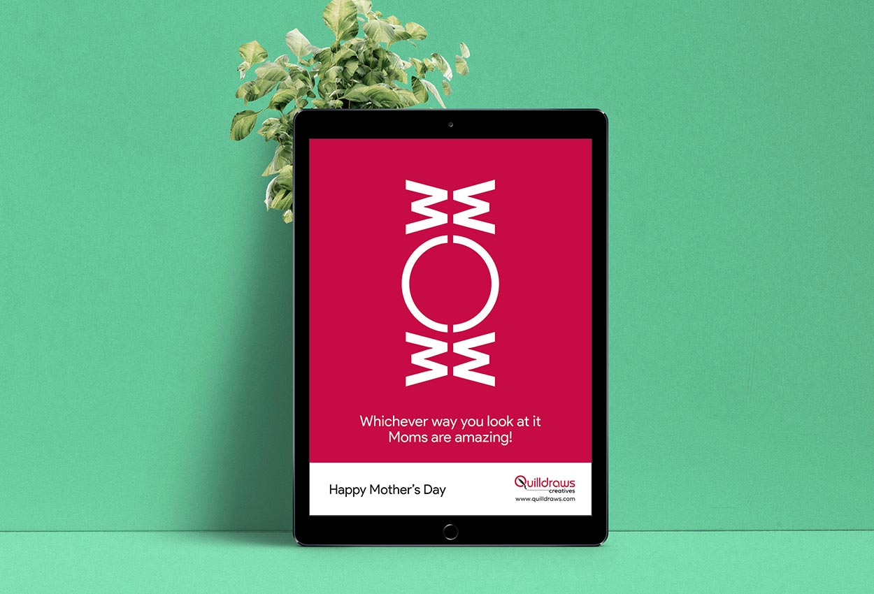 Mother's Day creative greeting Design