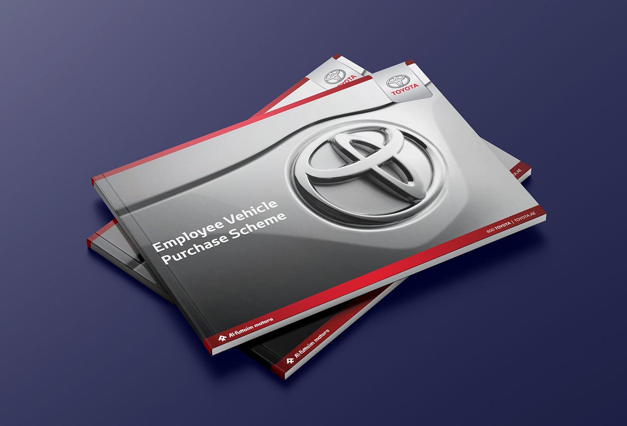Newsletter Designing in Dubai for Toyota