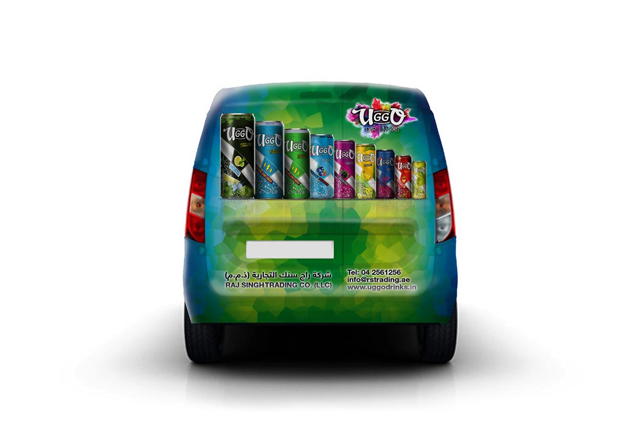 uggo vehicle graphics in Dubai