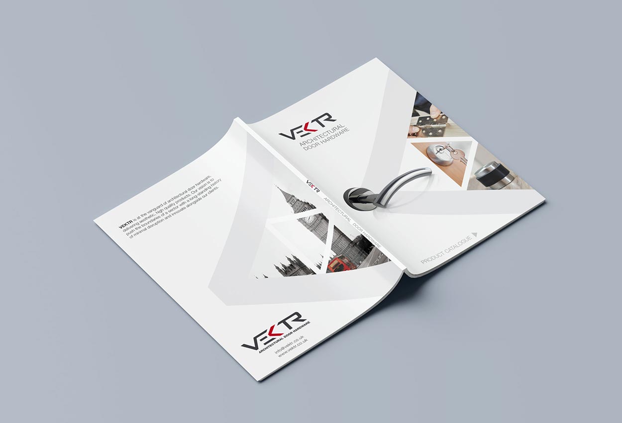 Vektr Hardware catalogue design in Dubai
